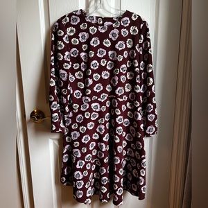 Floral A line dress